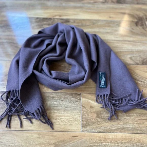 100% Extrafine Merino Wool Made in Italy Scarf - Picture 4 of 5